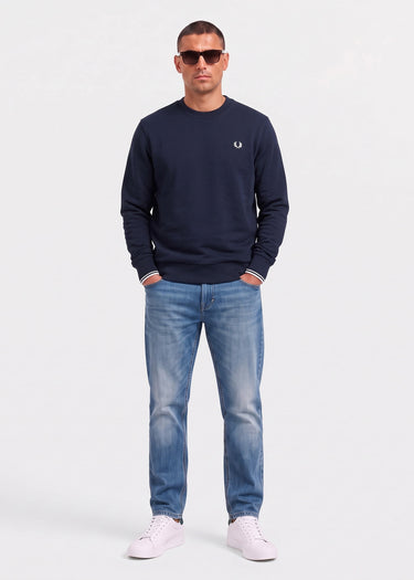 Fred Perry Truien Crew neck sweatshirt - navy