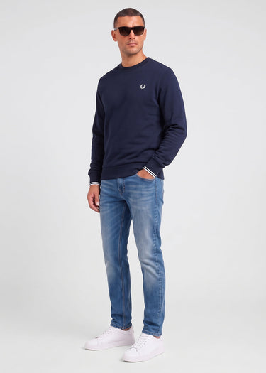 Fred Perry Truien Crew neck sweatshirt - navy