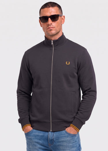 Fred Perry Vesten Zip through sweatshirt - anchor grey