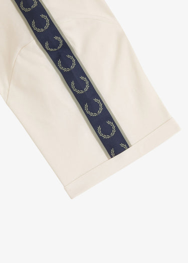 Fred Perry T-shirts Contrast tape ringer t-shirt - ecru