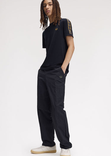 Fred Perry T-shirts Contrast tape ringer t-shirt - navy