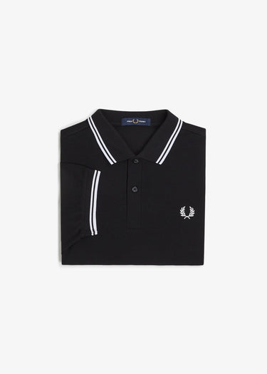 Fred Perry Polo's Twin tipped polo - black