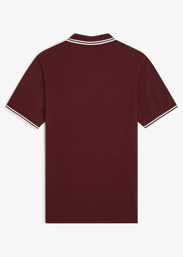 Fred Perry Polo's Twin tipped polo - oxblood