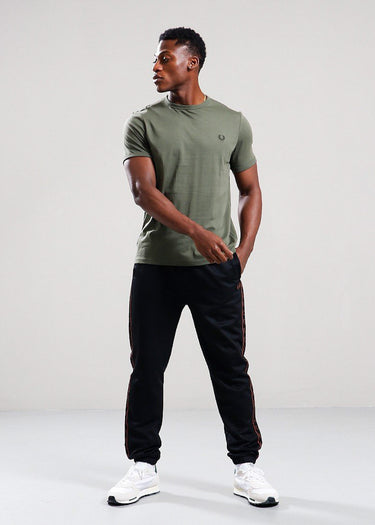 Fred Perry T-shirts Ringer t-shirt - laurel wreath green