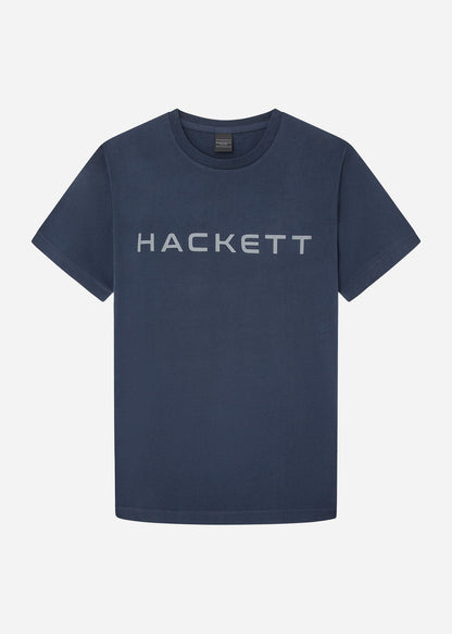 Hackett London T-shirts  Essential tee - navy grey 