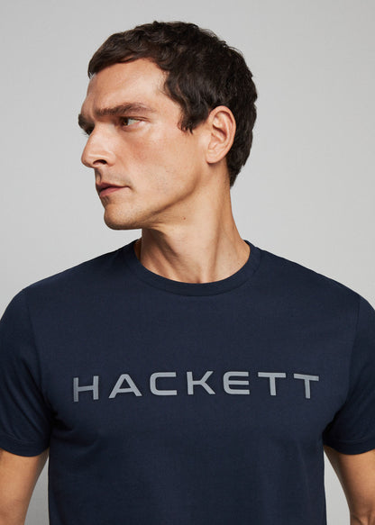 Hackett London T-shirts  Essential tee - navy grey 