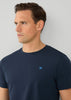 Hackett London T-shirts  Swim trim logo tee - navy 