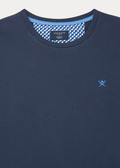 Hackett London T-shirts  Swim trim logo tee - navy 