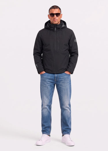 Henri Lloyd Jassen Men's polar breeze hooded jacket - black