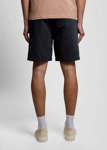 Lyle & Scott Korte Broeken Linen short - dark navy