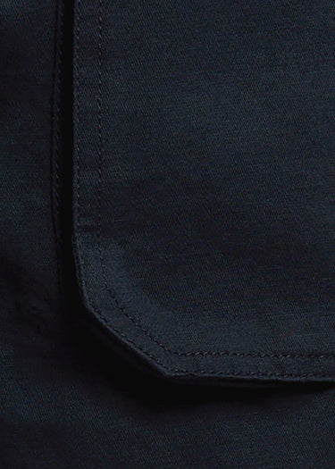 Lyle & Scott Korte Broeken Linen short - dark navy