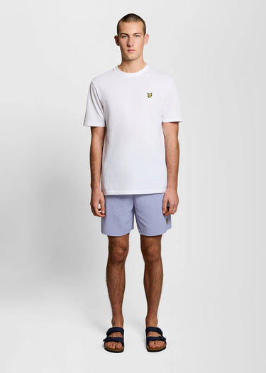 Lyle & Scott Zwembroeken Plain swim short - bubble blue