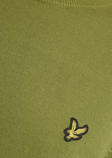 Lyle & Scott Truien Cotton crew neck jumper - shrub green