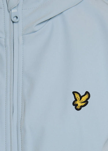 Lyle & Scott Jassen Mesh back softshell jacket - opal blue