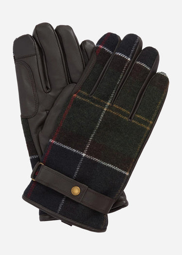 Barbour Handschoenen Newbrough tartan gloves - classic