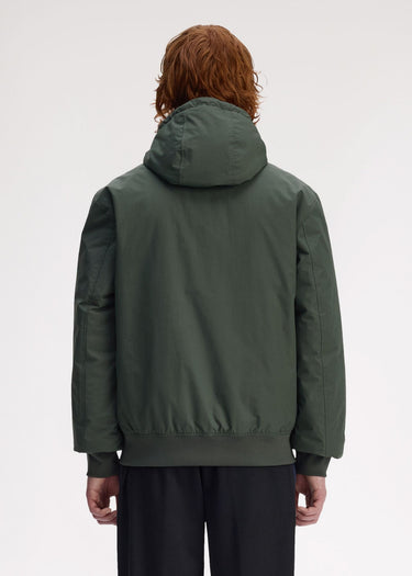 Fred Perry Jassen Hooded brentham jacket - court green