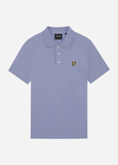 Lyle & Scott Polo's Plain poloshirt - bubble blue