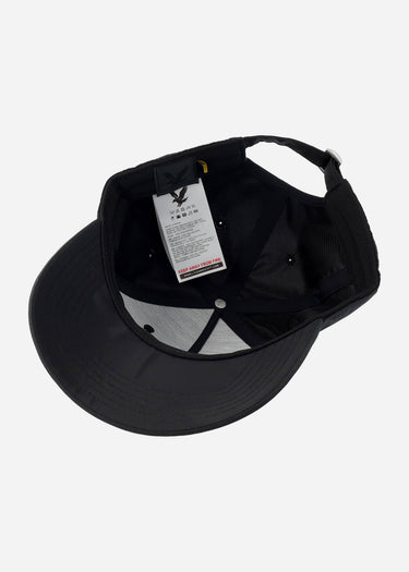 Lyle & Scott Petten Shell fabric cap - jet black