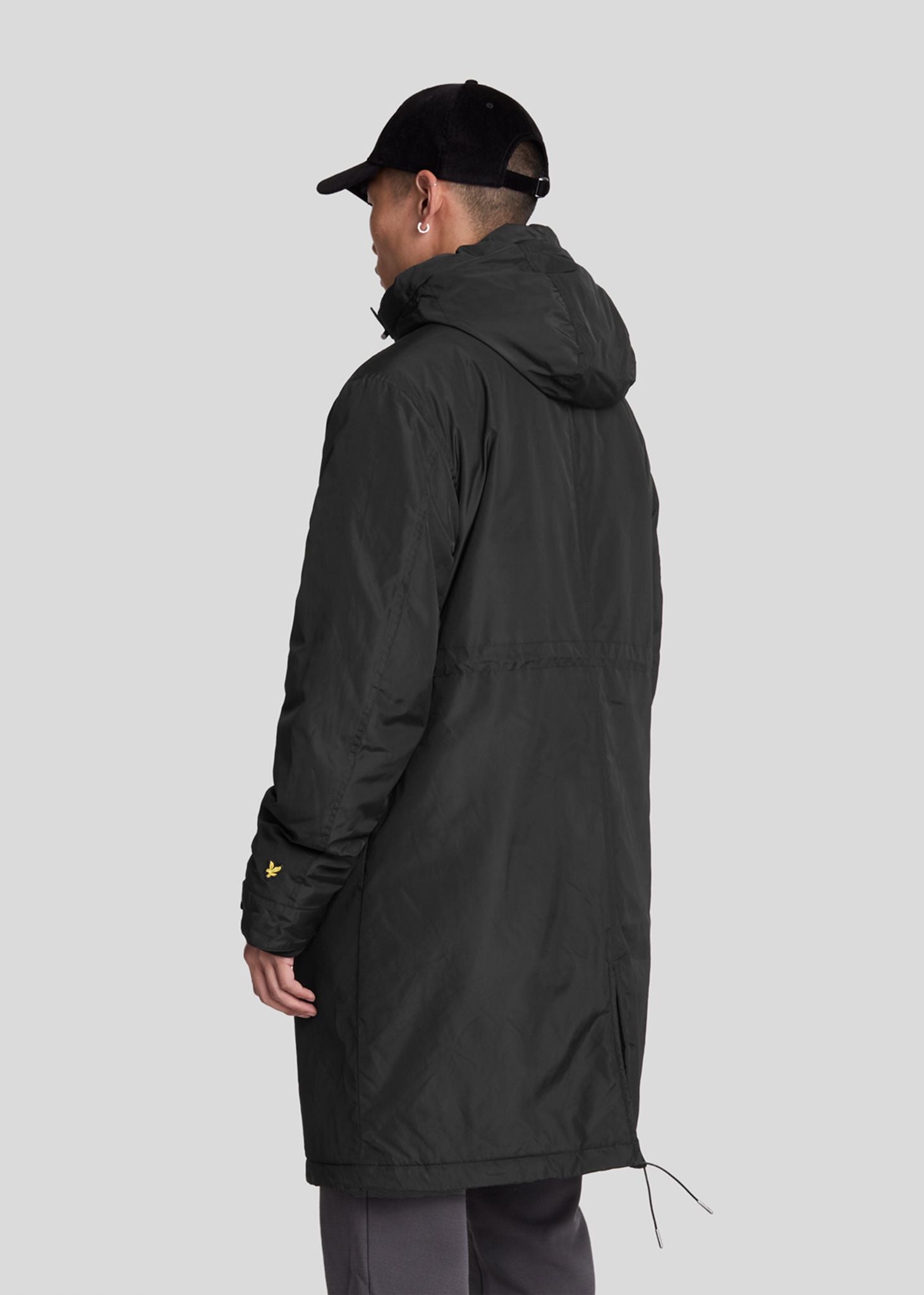 Lyle & Scott Jassen  Lyle and Scott Longline parka - jet black 