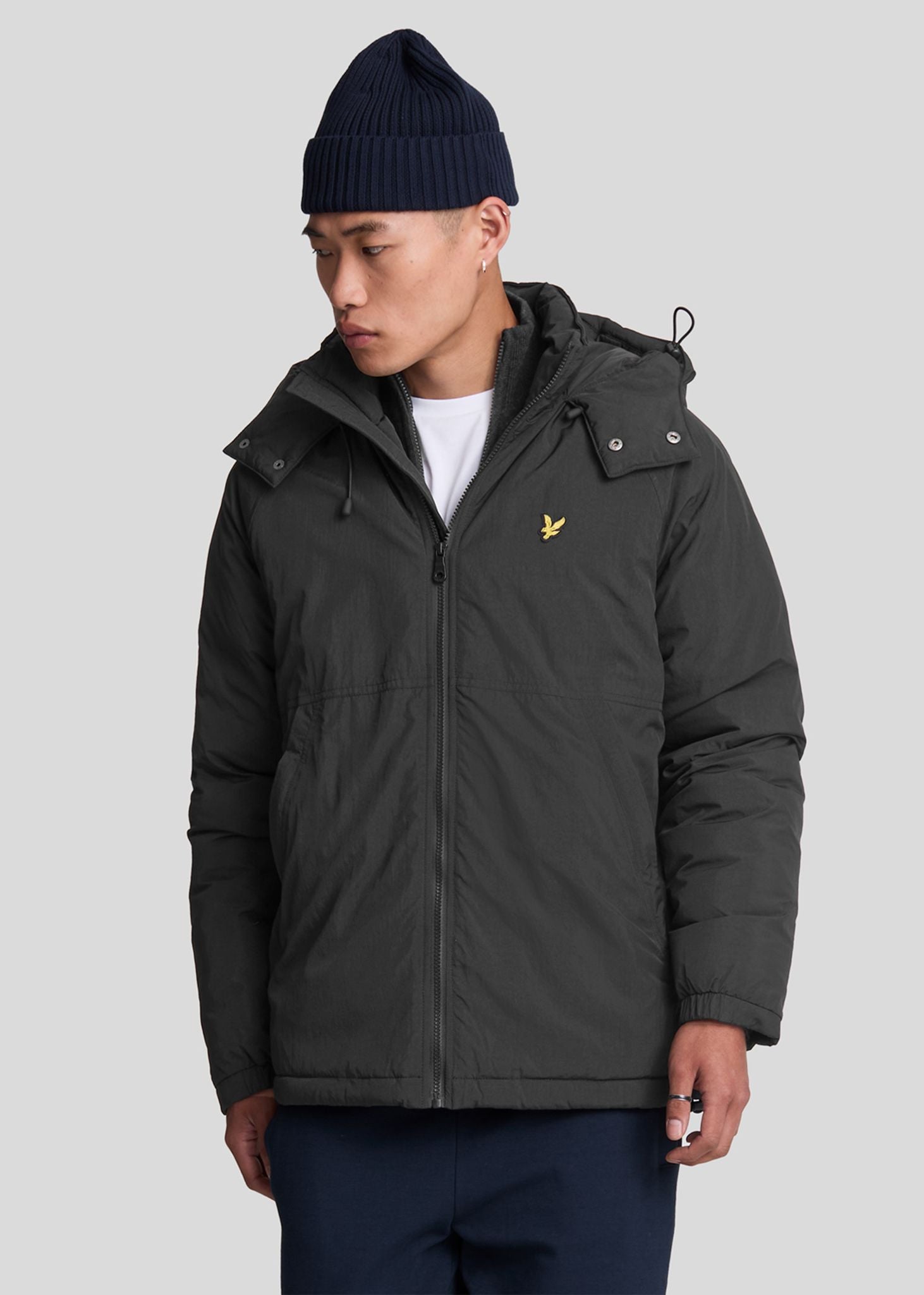 Lyle & Scott Jassen  Padded puffer jacket - jet black 