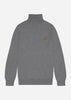 Lyle & Scott Truien  Cotton merino turtleneck jumper - mid grey marl 