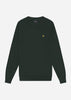 Lyle & Scott Truien  Cotton merino crew neck jumper - argyle teal 