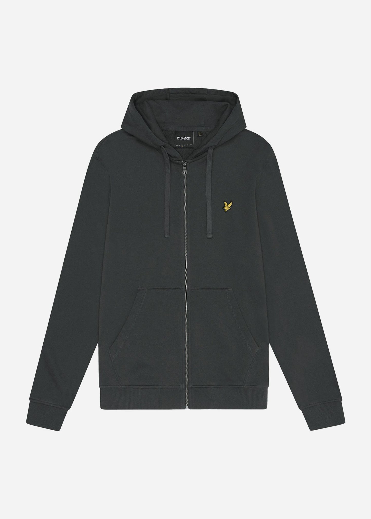 Lyle & Scott Vesten Zip through hoodie - gunmetal