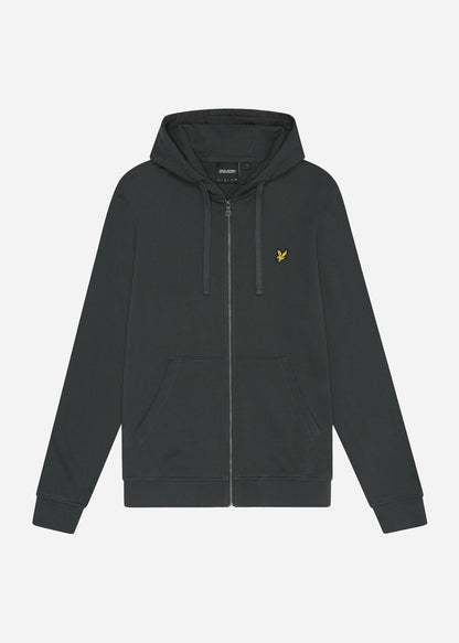 Lyle & Scott Vesten Zip through hoodie - gunmetal