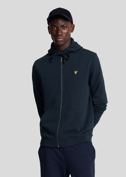 Lyle & Scott Vesten Zip through hoodie - dark navy