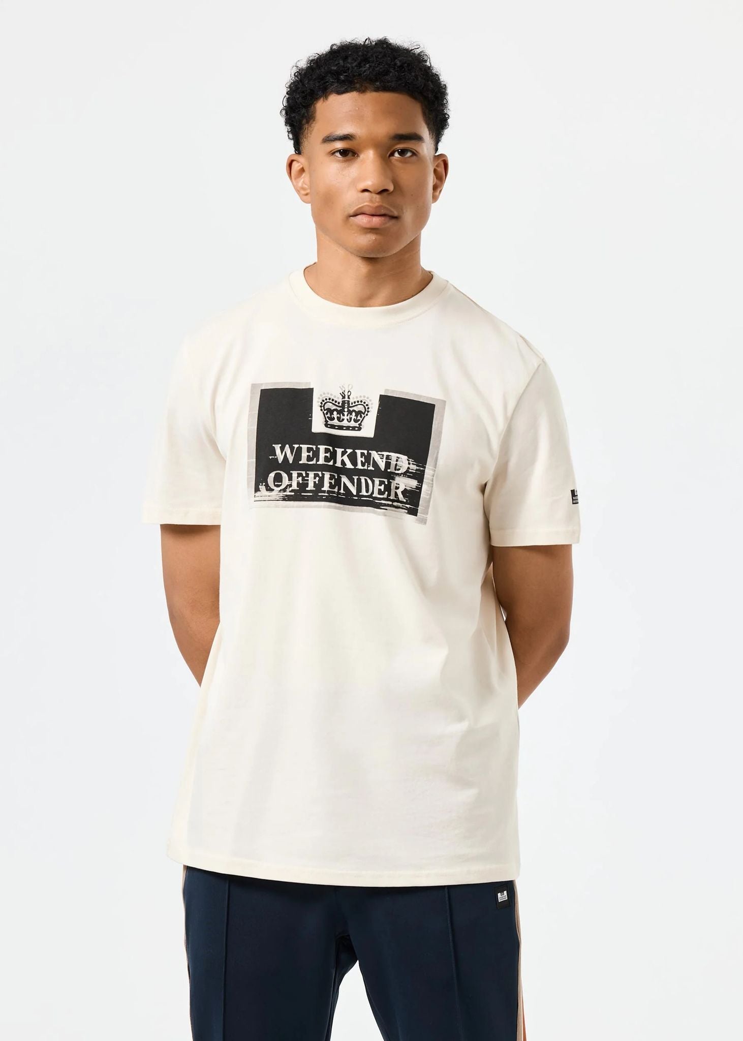 Weekend Offender T-shirts  Bonpensiero - ivory 