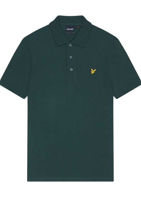 Lyle & Scott Polo's  Plain polo shirt - argyle teal 