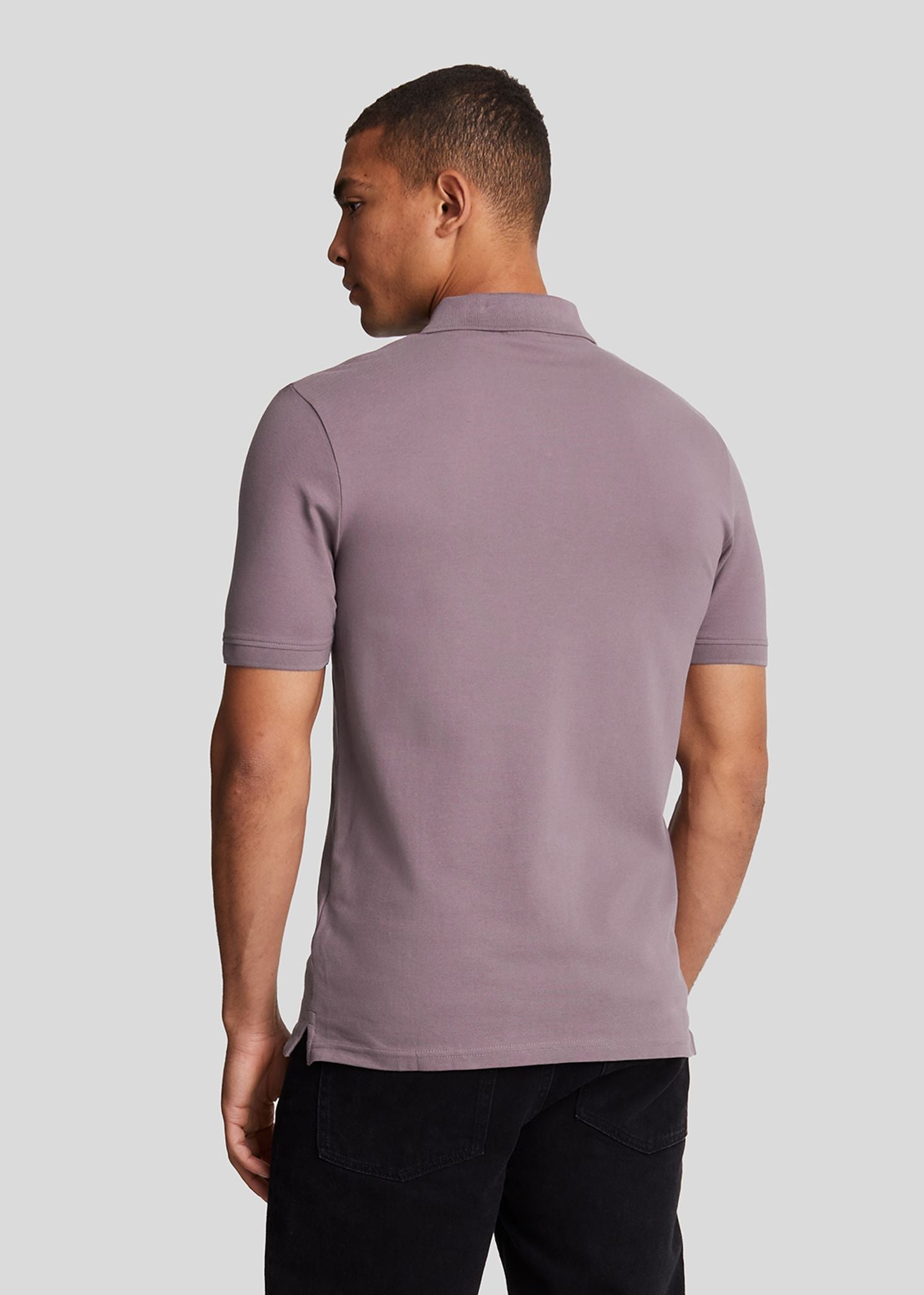 Lyle & Scott Polo's  Plain polo shirt - highland mauve 