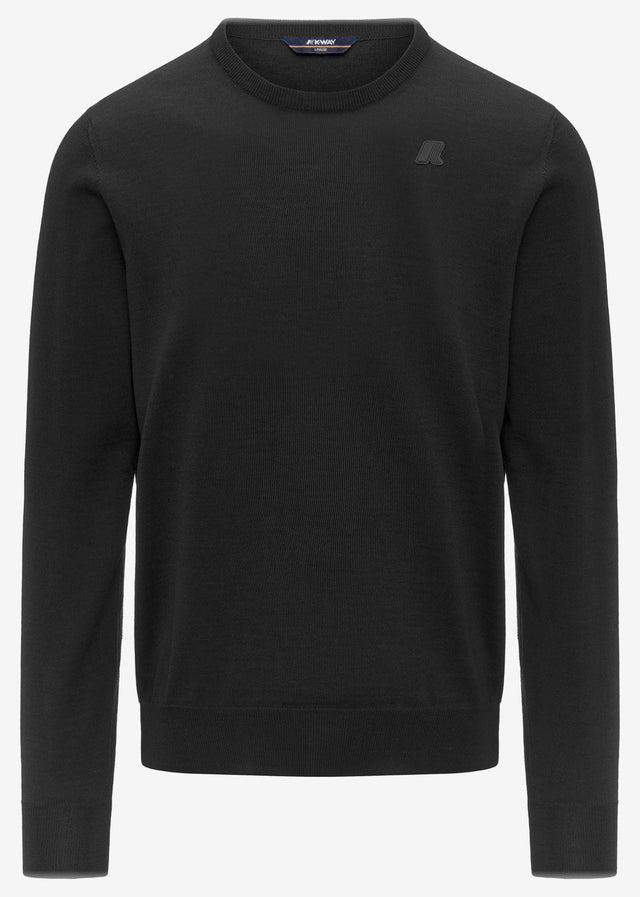 K-Way Sweaters Sebastien merino - black pure