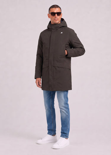 K-Way Jacken Jarno twill marmotta - black olive blue airforce