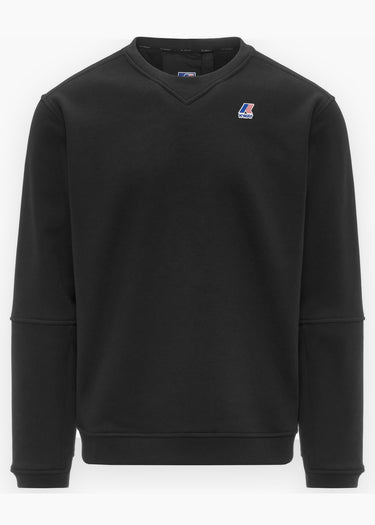 K-Way Truien Nael brushed pc - black pure