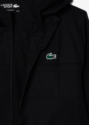 Lacoste Jassen Lacoste Jacket windrunner - black