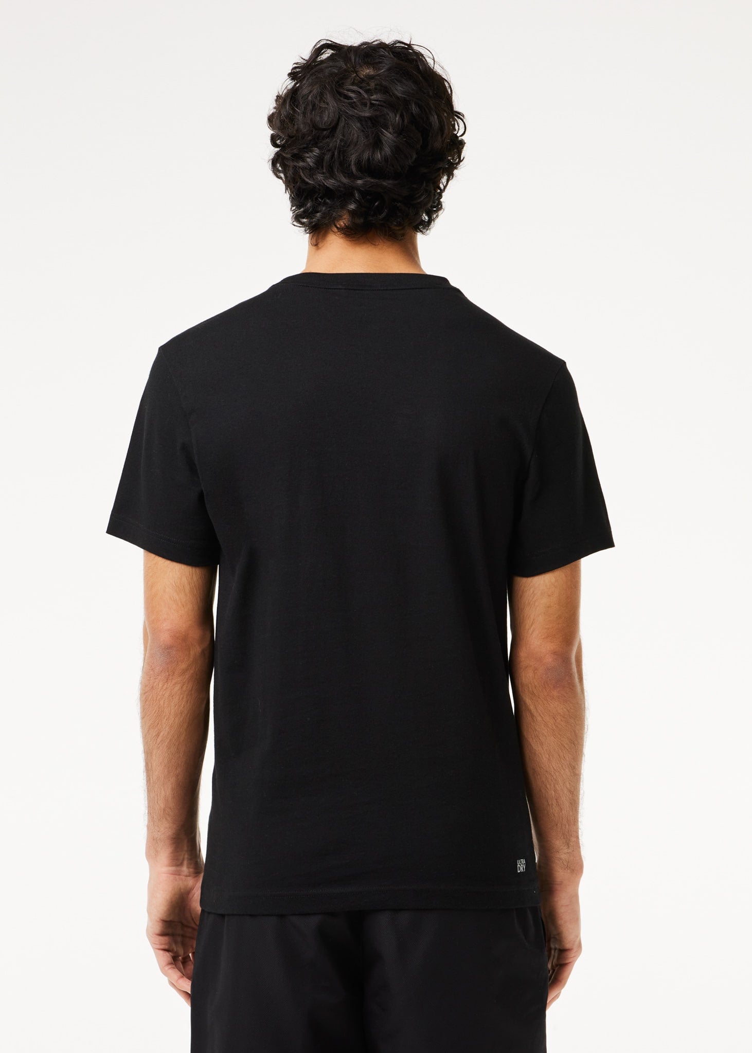 Lacoste T-shirts  Tee logo - black white 