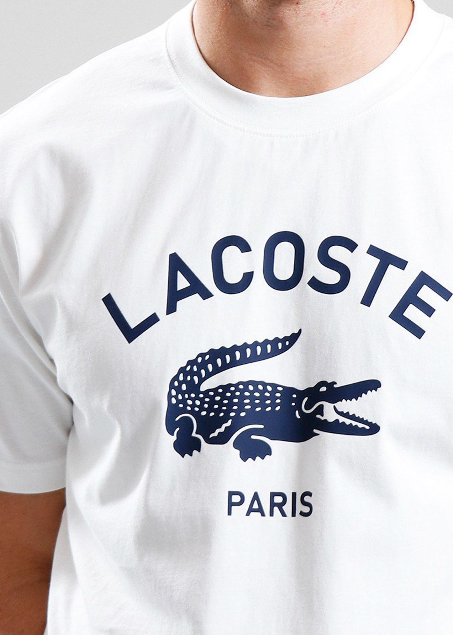 Lacoste T-shirts Tee shirt - flour