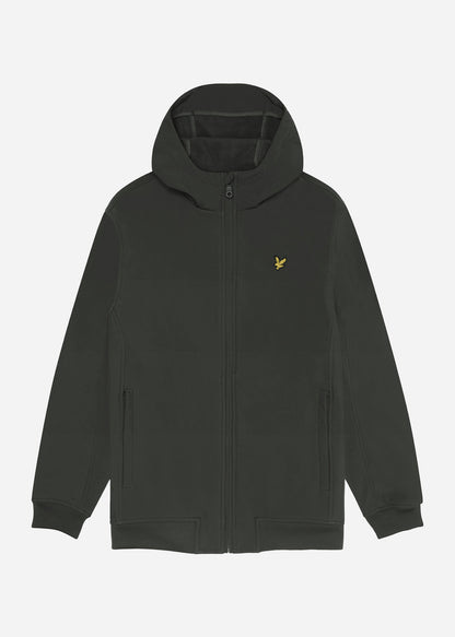 Lyle & Scott Jassen  Fleece back softshell jacket - gunmetal 