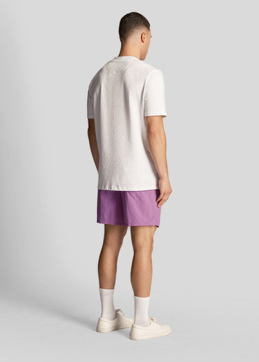 Lyle & Scott Zwembroeken  Plain swim short - card purple 