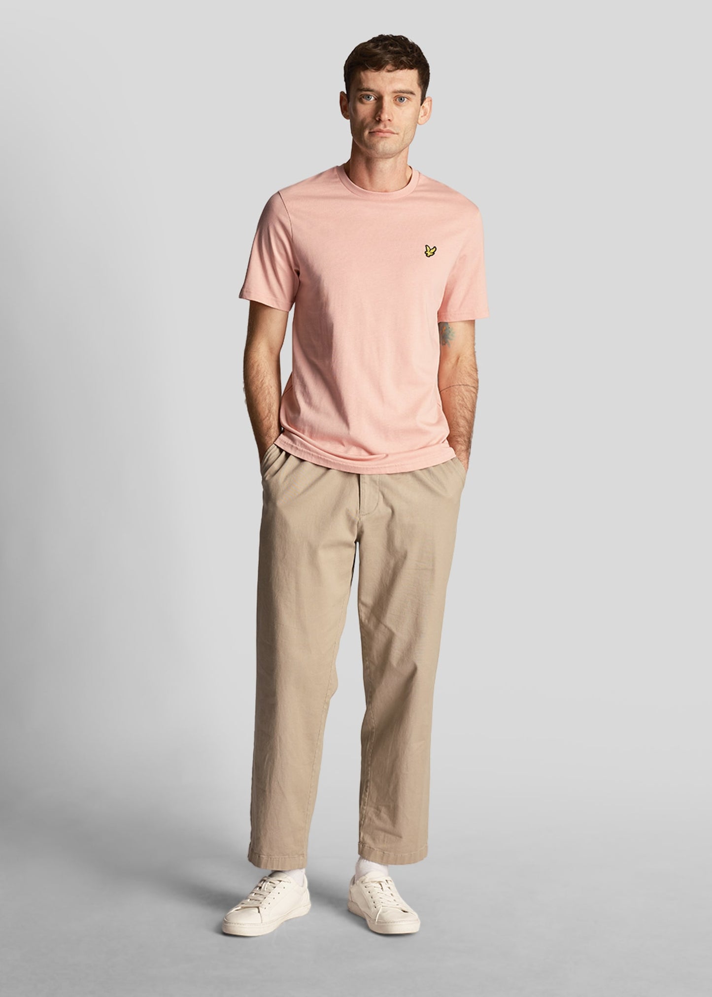 Lyle & Scott T-shirts  Plain t-shirt - palm pink 