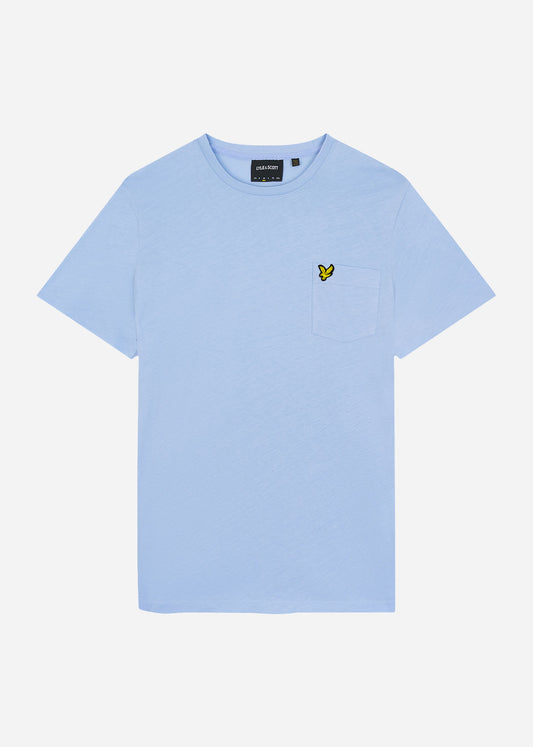 Lyle & Scott T-shirts  Pocket t-shirt - light blue 