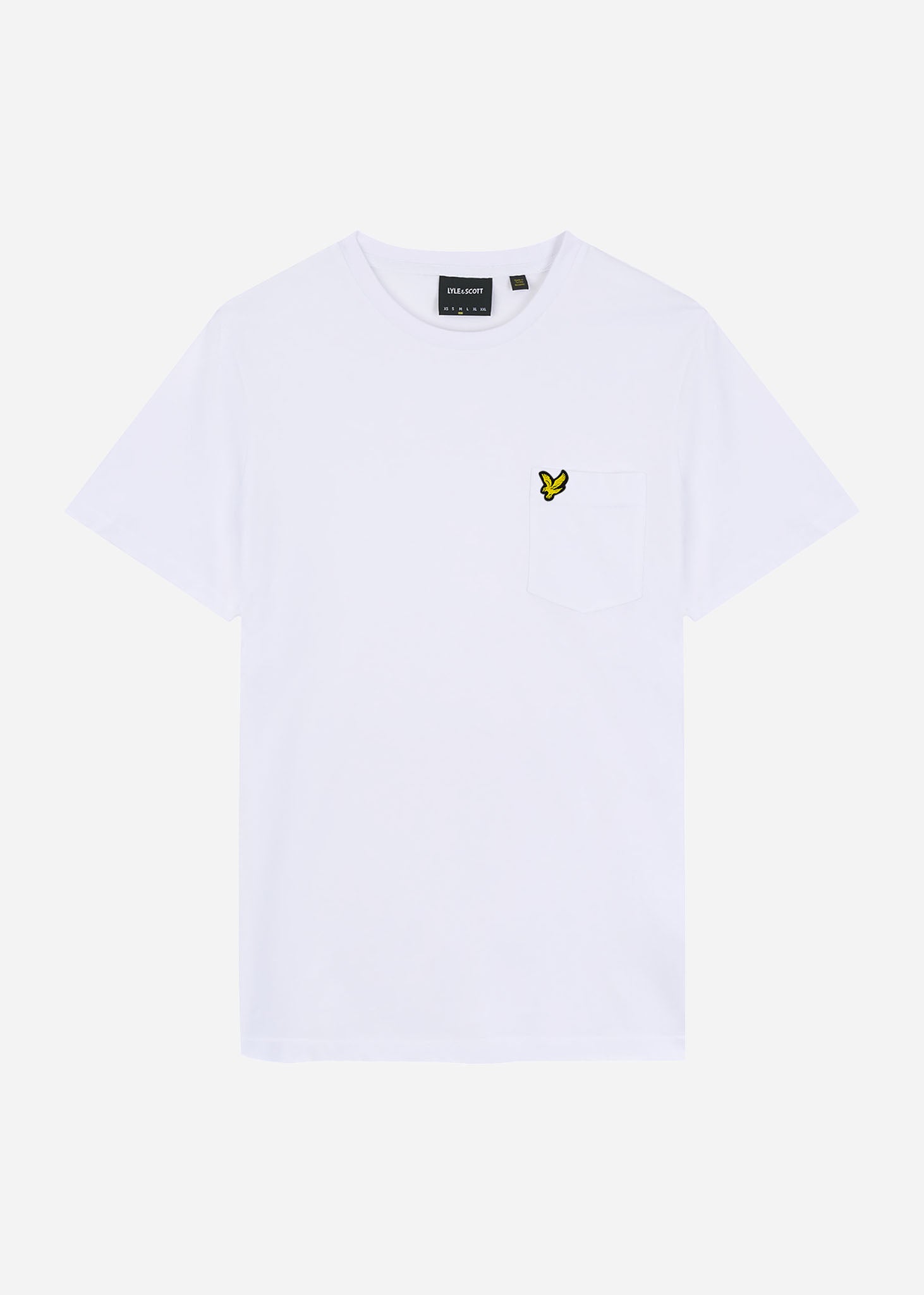 Lyle & Scott T-shirts  Pocket t-shirt - white 