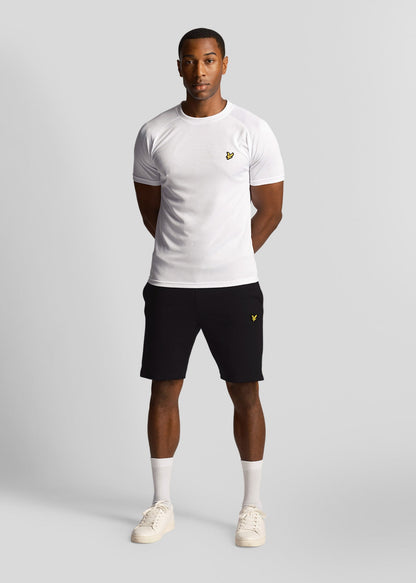 Lyle & Scott Korte Broeken  Sweat short - jet black 