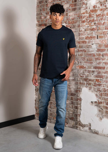 Lyle & Scott T-shirts Plain t-shirt - dark navy