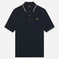 Lyle & Scott Polo's  Tipped polo shirt - dark navy chalk 
