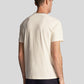 Lyle & Scott T-shirts  Tipped t-shirt - chalk gunmetal 