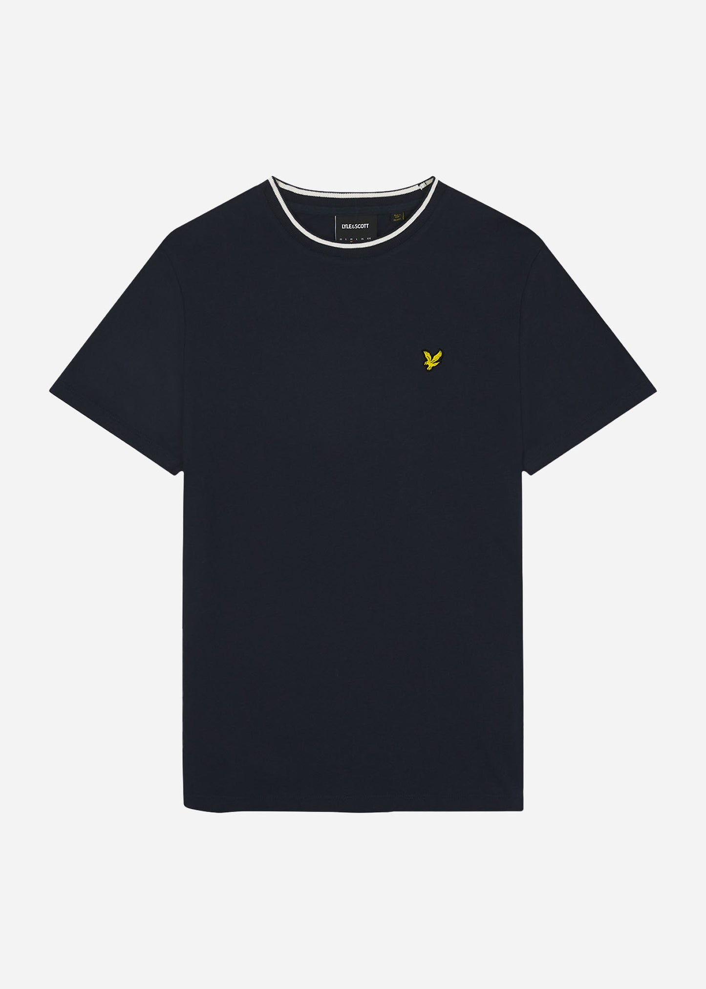 Lyle & Scott T-shirts  Tipped t-shirt - dark navy chalk 