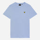 Lyle & Scott T-shirts  Tipped t-shirt - light blue white 