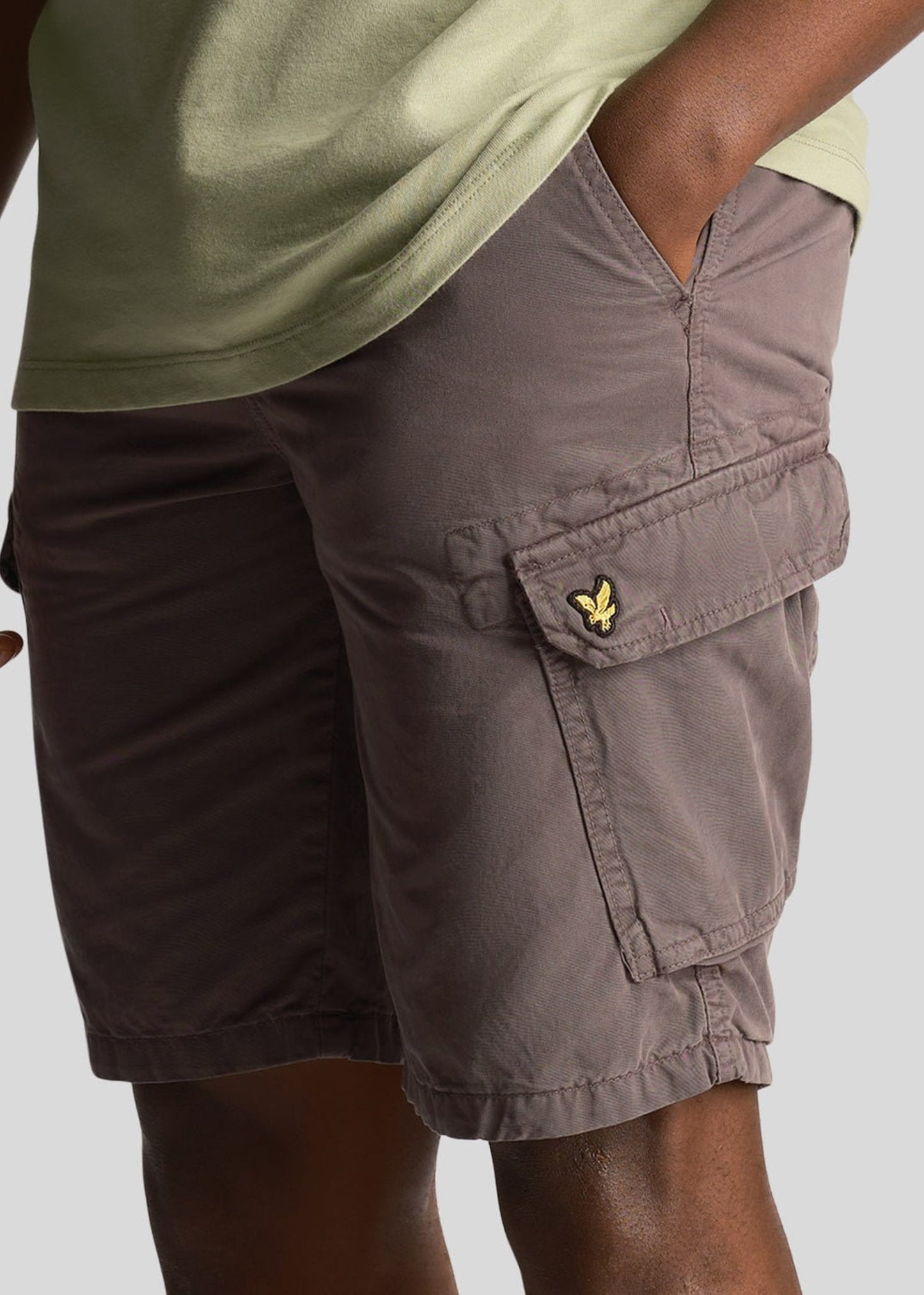 Lyle & Scott Korte Broeken  Bestseller Wembley cargo short - anthracite 